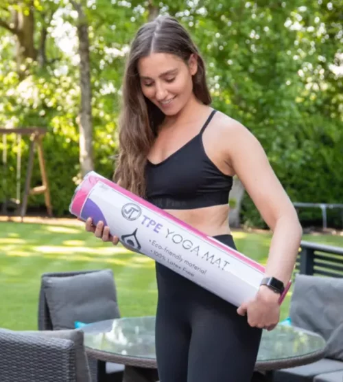 JT Fitness double sided yoga mat